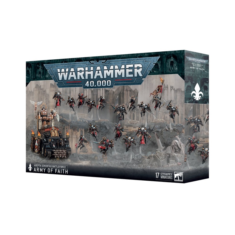 ADEPTA SORORITAS BATTLEFORCE ARMY OF FAITH