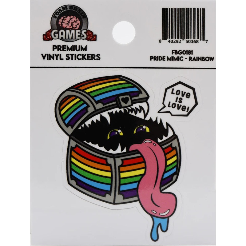 PRIDE MIMIC STICKER: RAINBOW