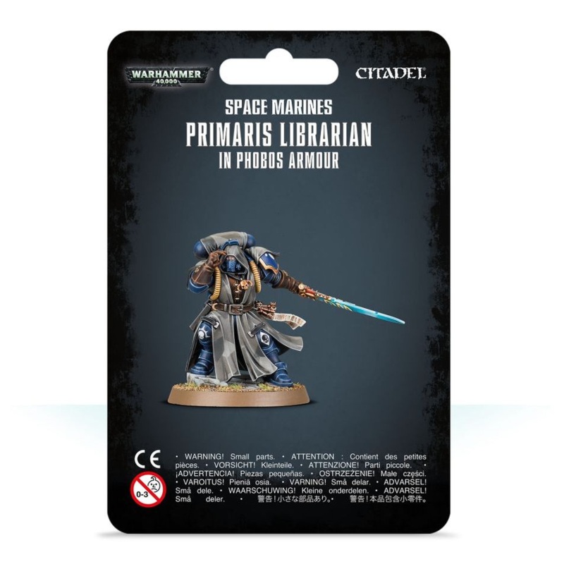 SPACE MARINES PRIMARIS LIBRARIAN IN PHOBOS ARMOR