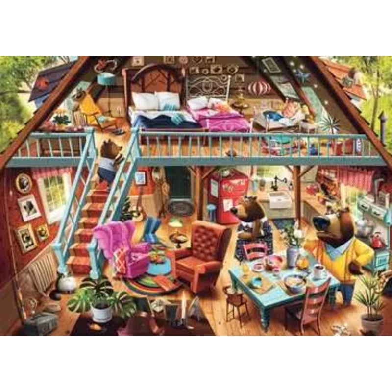 GOLDILOCKS GETS CAUGHT 1000 PC PUZZLE
