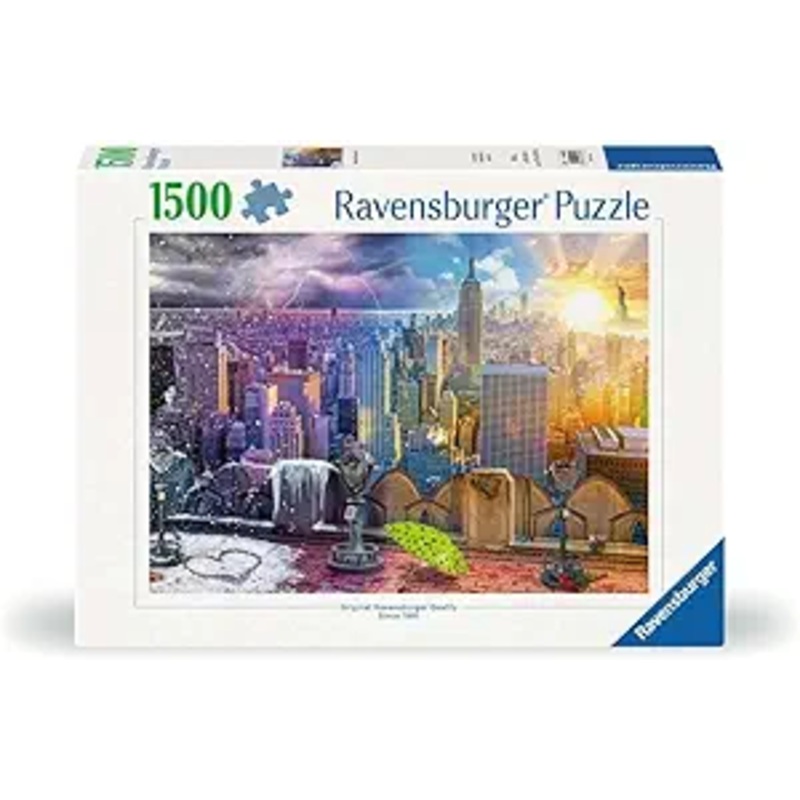 SEASONS OF NEW YORK 1500PC PUZZLE