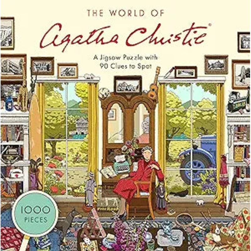 THE WORLD OF AGATHA CHRISTIE 1000PC PUZZLE