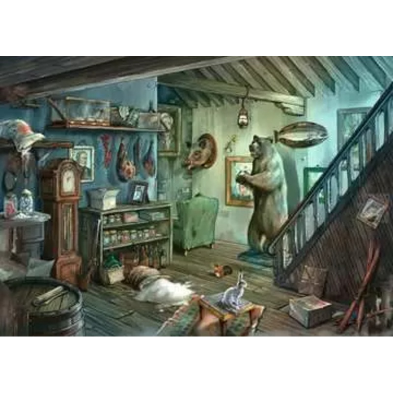 ESCAPE PUZZLE: FORBIDDEN BASEMENT 759PC