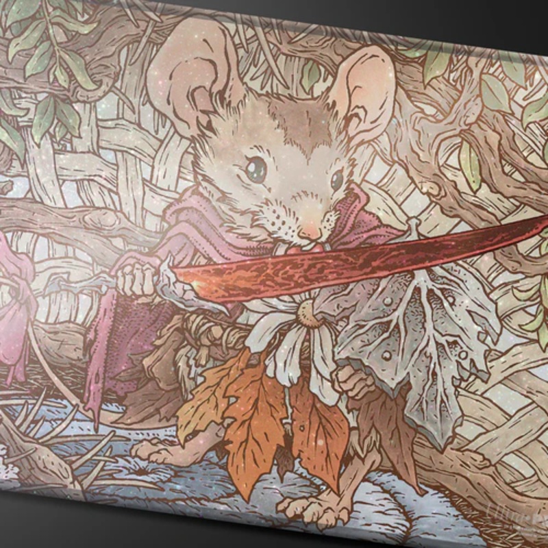 MABEL, HEIR TO THE CRAGFLAME HOLOFOIL PLAYMAT