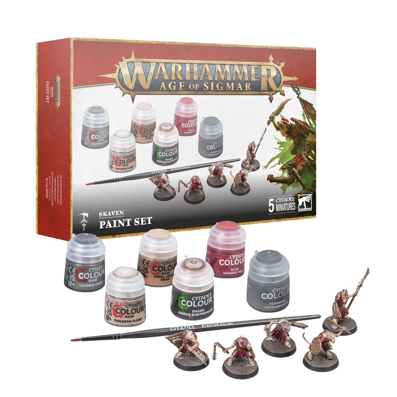 AGE OF SIGMAR SKAVEN PAINT SET