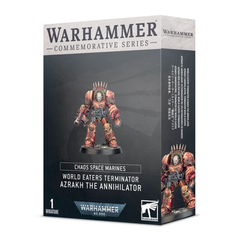 WORLD EATERS TERMINATOR AZRAKH THE ANNIHILATOR