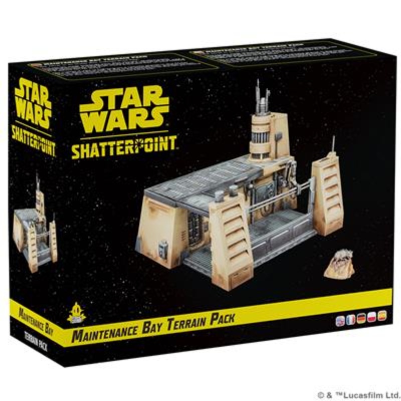 STAR WARS SHATTERPOINT MAINTENANCE BAY TERRAIN SET