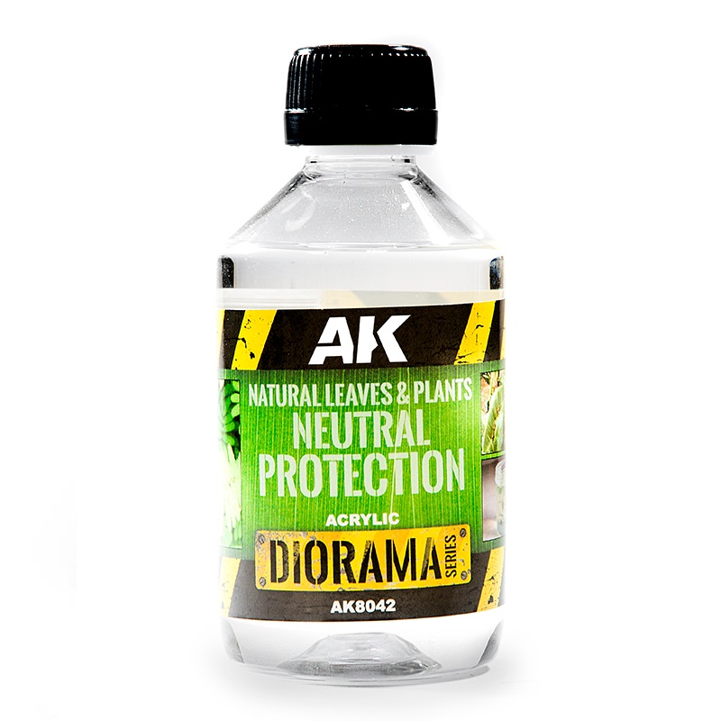 NATURAL LEAVES & PLANTS NEUTRAL PROTECTION ACRYLIC 250ML BOTTLE
