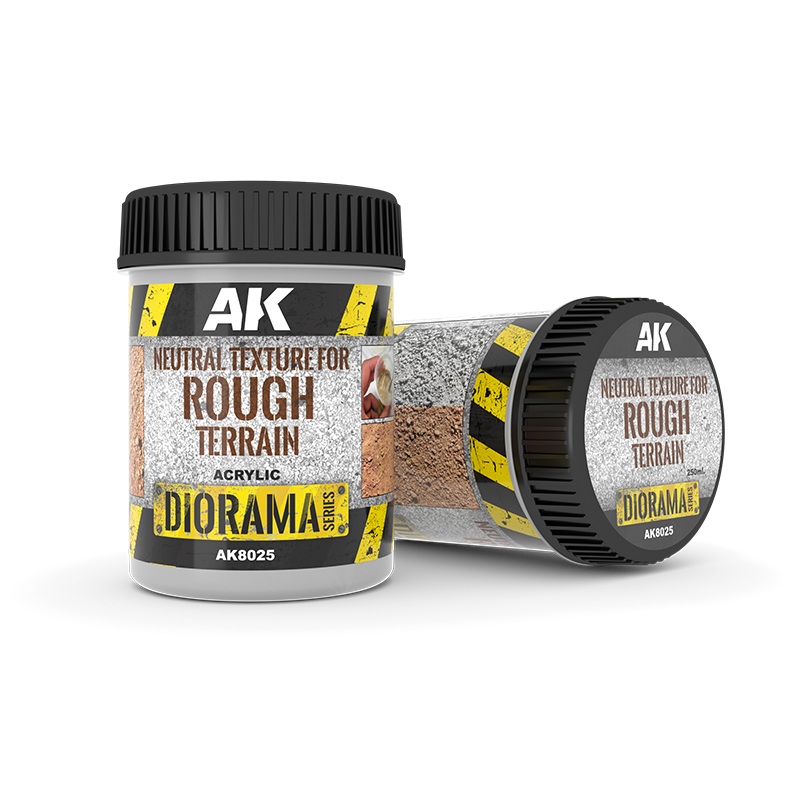 NEUTRAL TEXTURE FOR ROUGH TERRAIN ACRYLIC 250ML BOTTLE