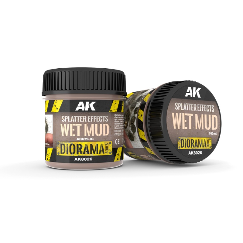 SPLATTER EFFECTS WET MUD ACRYLIC 100ML BOTTLE