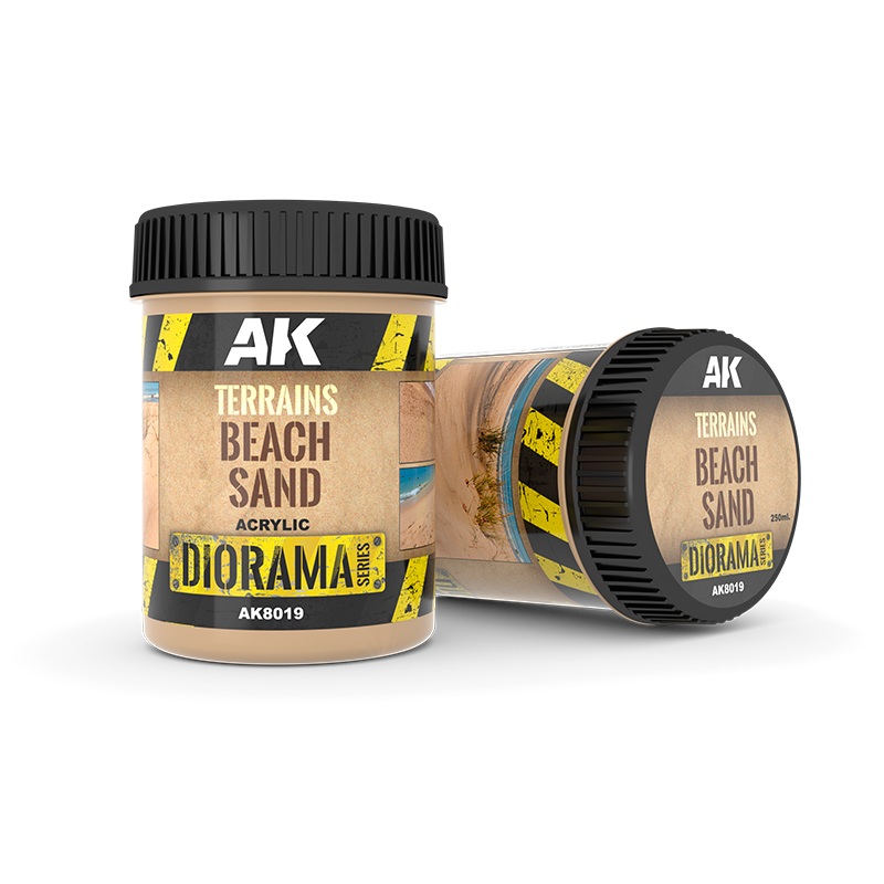 TERRAINS BEACH SAND TEXTURE ACRYLIC 250ML BOTTLE