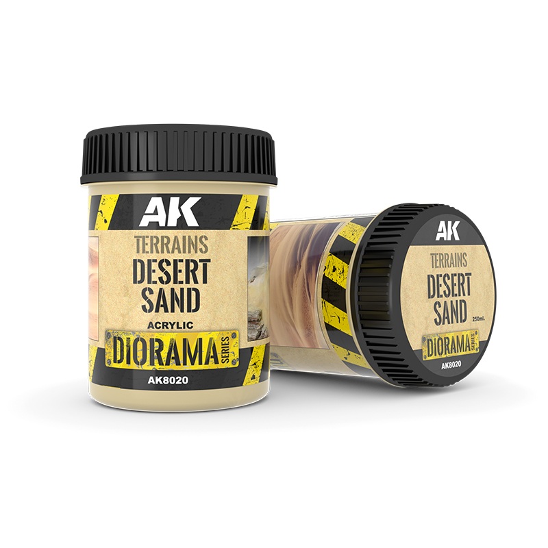 TERRAINS DESERT SAND TEXTURE ACRYLIC 250ML BOTTLE
