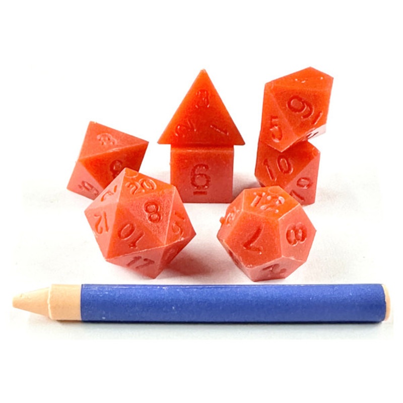 ADVANCED DICE & CRAYON: RED