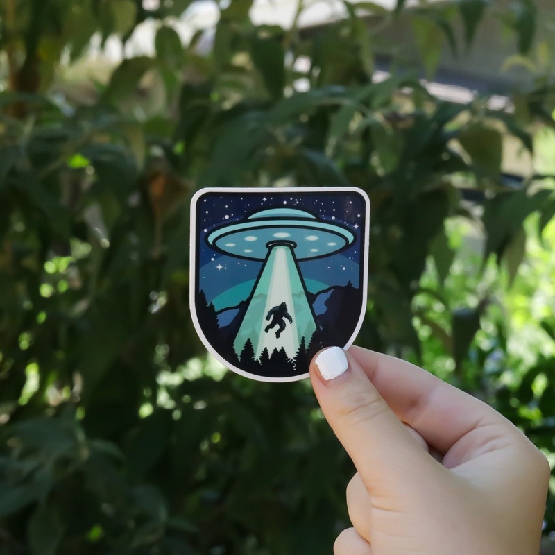 BIGFOOT CONSPIRACY STICKER