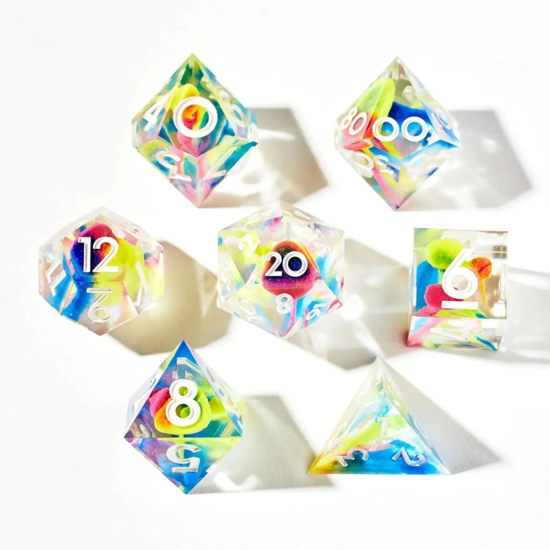 DISPEL COLOR SPRAY 7PC DICE SET
