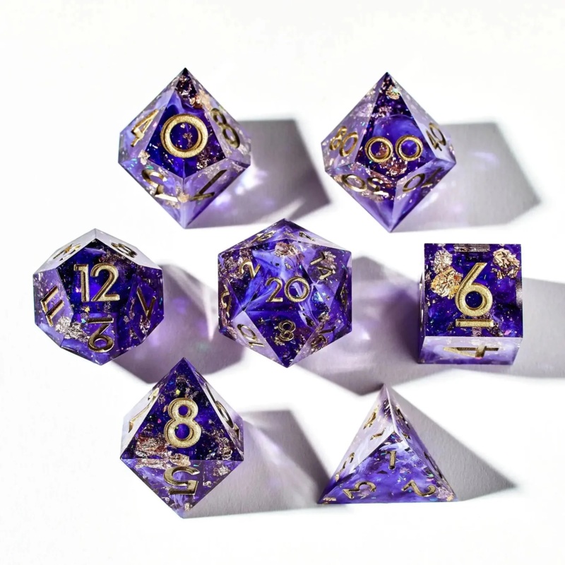 DISPEL UNSEELIE'S COURT 7PC DICE SET