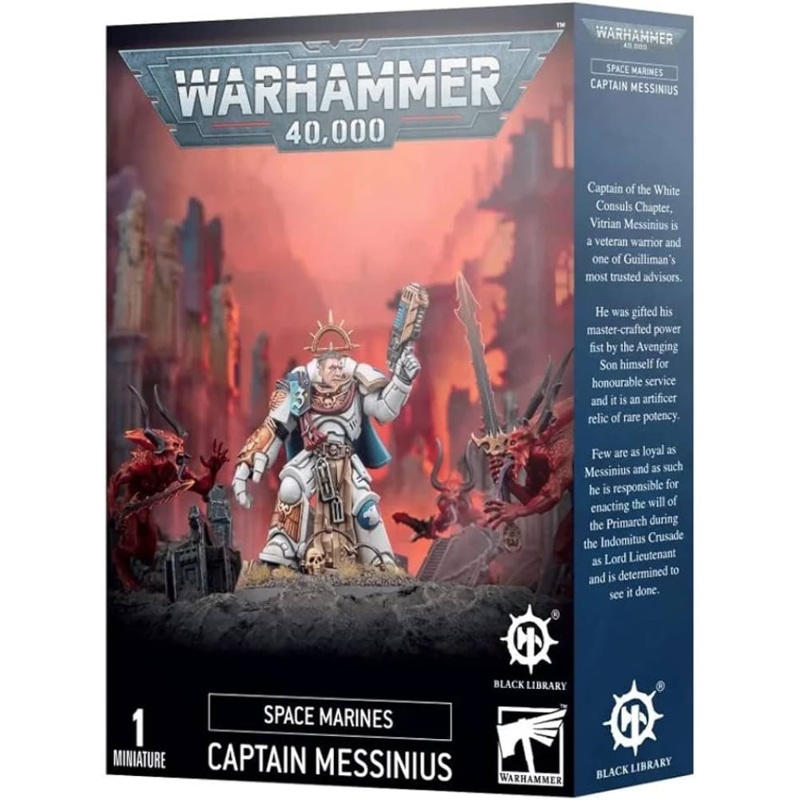 SPACE MARINE CAPTAIN MESSINIUS