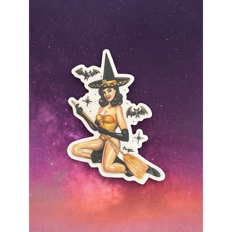 BEST WITCHES STICKER