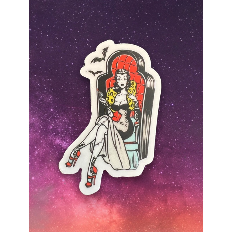 COFFIN BEAUTY STICKER