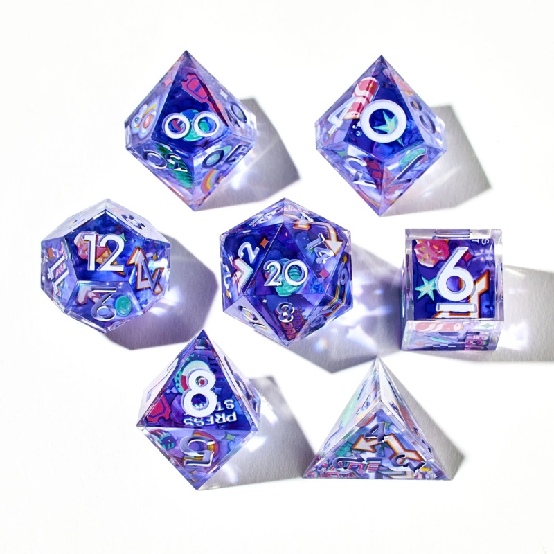 DISPEL FUN CITY 7PC DICE SET