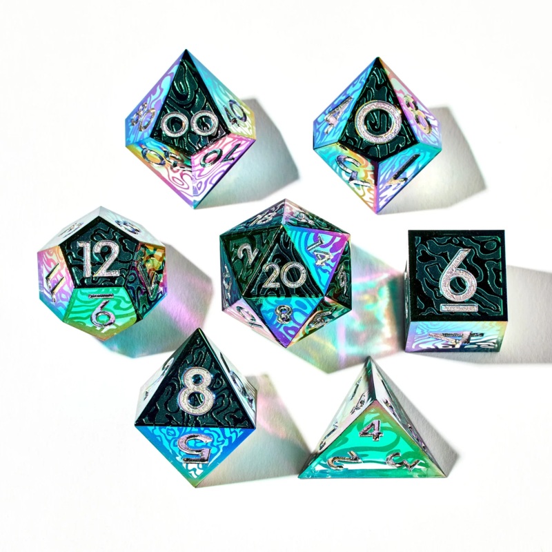 DISPEL TIDAL TREASURES 7PC DICE SET