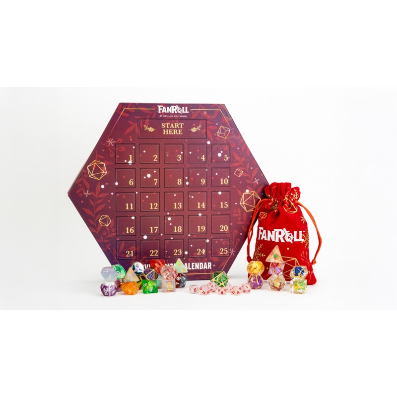 FANROLL ADVENT DICE CALENDAR 2024