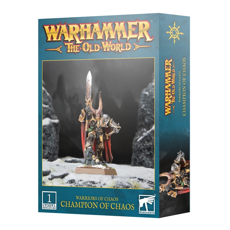 THE OLD WORLD WARRIORS OF CHAOS CHAMPION OF CHAOS
