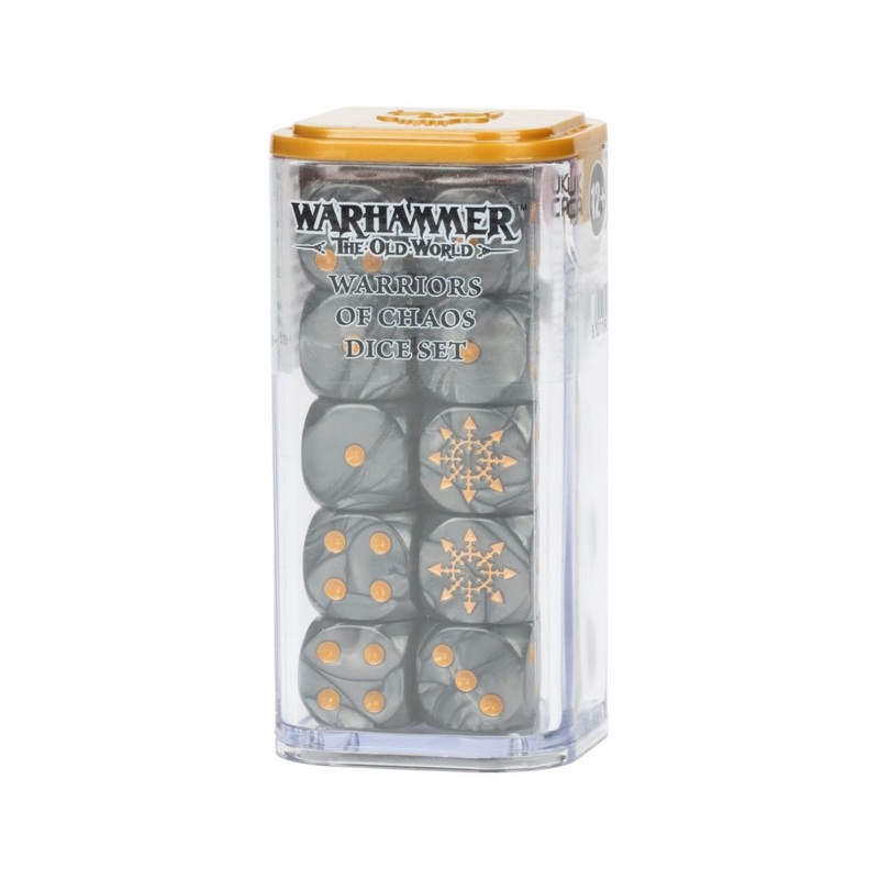THE OLD WORLD WARRIORS OF CHAOS DICE SET