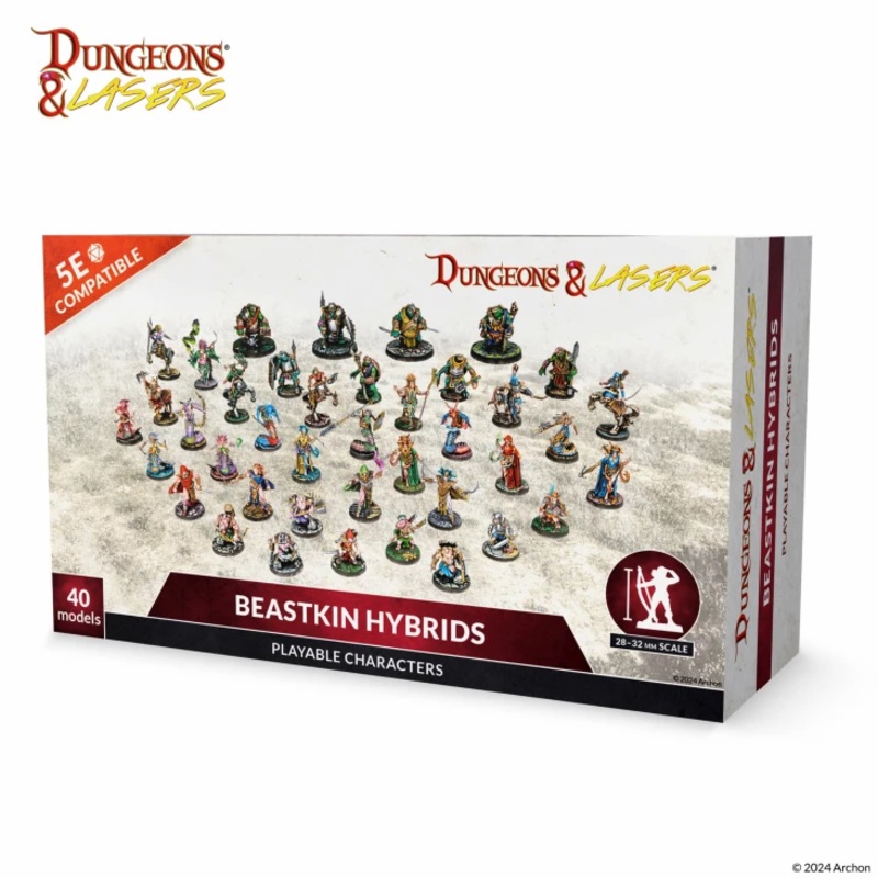 DUNGEONS & LASERS BEASTKIN HYBRIDS