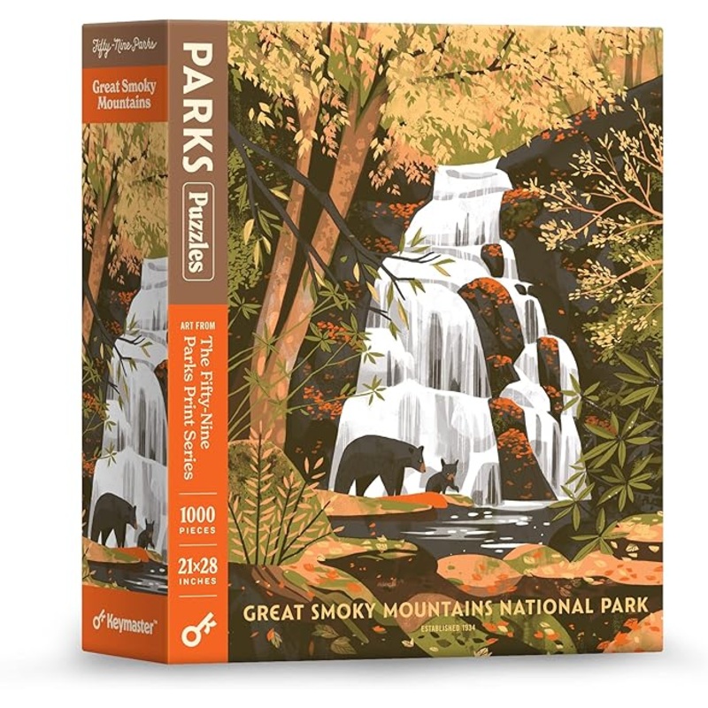 PARKS GREAT SMOKY MOUNTAINS 1000PC