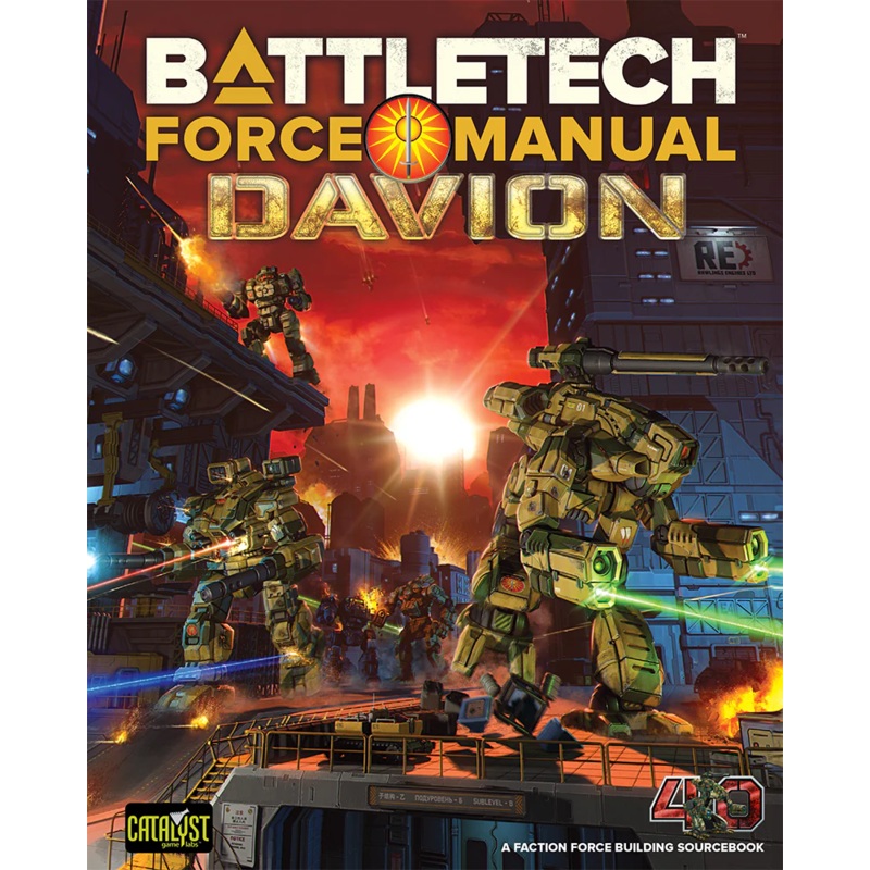 BATTLETECH FORCE MANUAL: DAVION