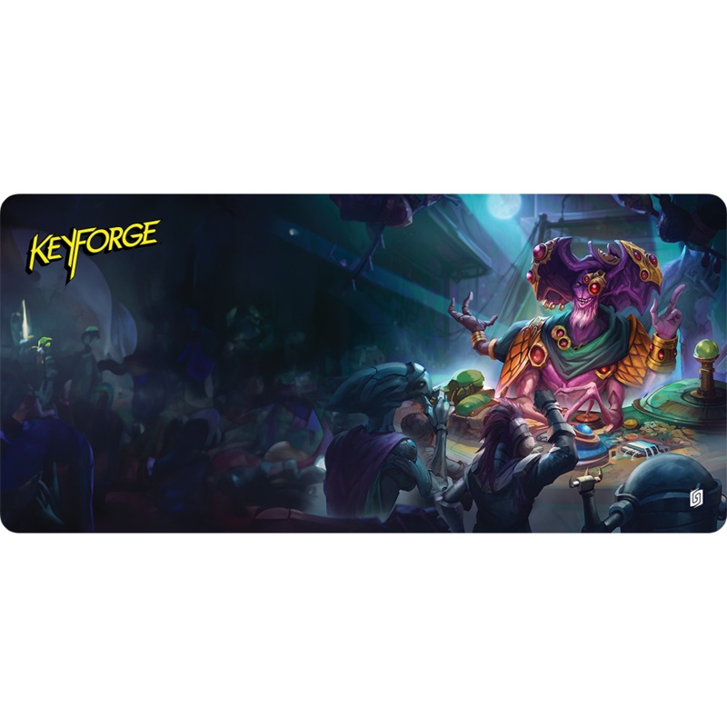 KEYFORGE EKWIDON "BLUE LIGHT SPECIAL" PLAYMAT