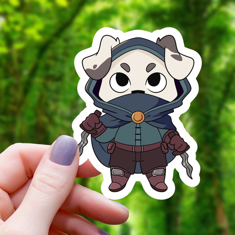 ROGUE DOG RPG CLASS STICKER