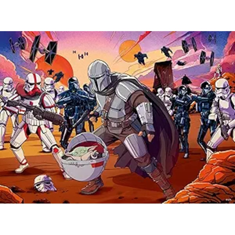 STAR WARS MANDALORIAN 200PC XXL PUZZLE