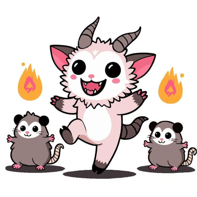 SUMMONING FOREST FRIENDS STICKER