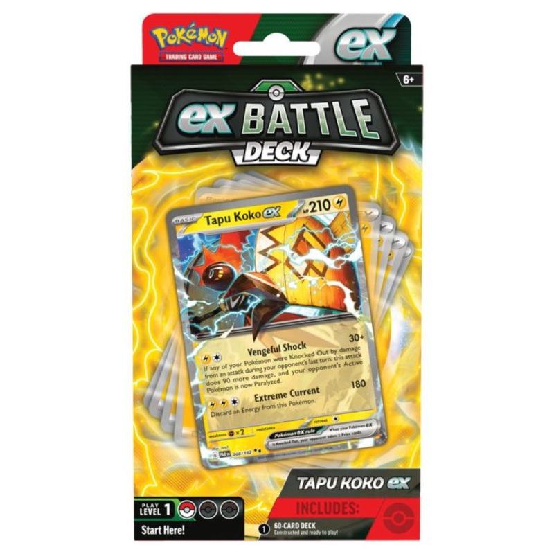 TAPU KOKO EX DELUXE BATTLE DECK