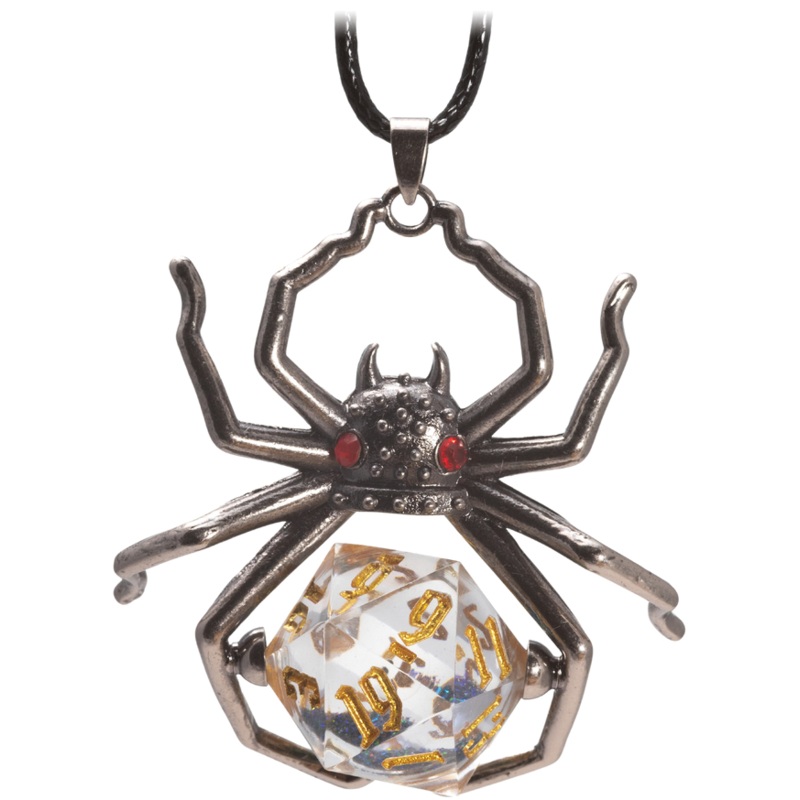 BLACK WIDOW NECKLACE FOR D20