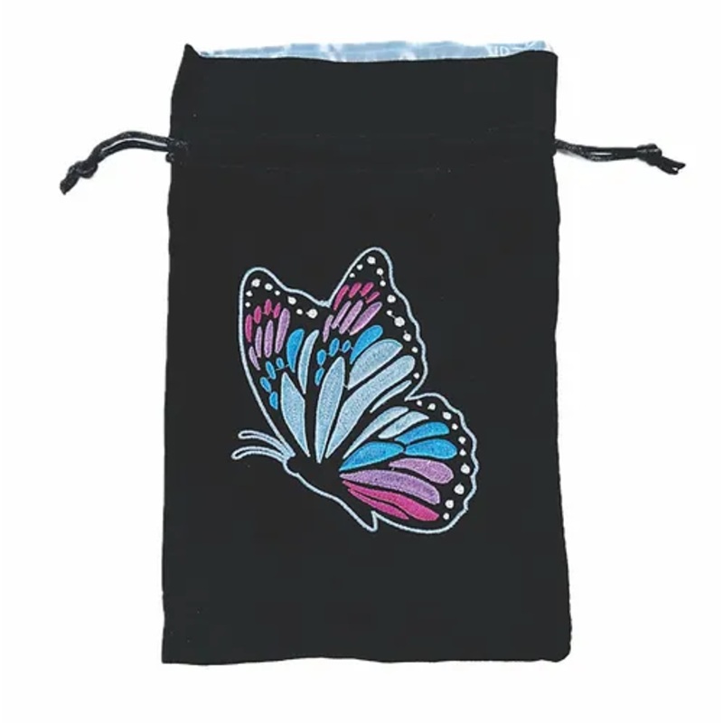 BUTTERFLY MORPHO DICE BAG