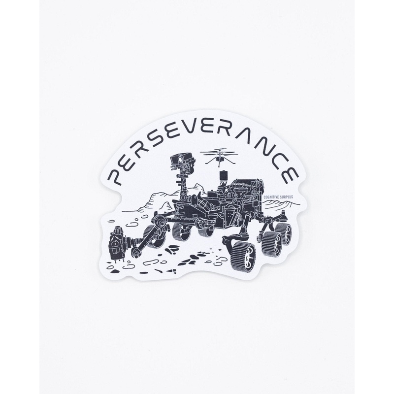 MARS ROVER PERSEVERANCE STICKER