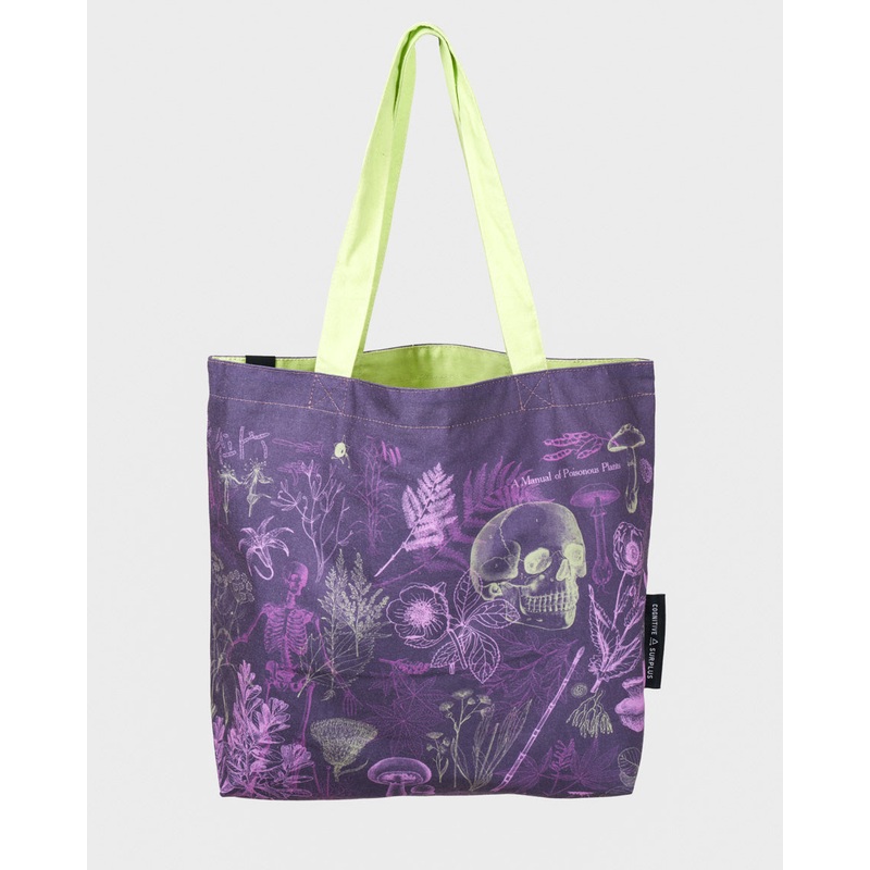 POISONOUS PLANTS CANVAS TOTE BAG