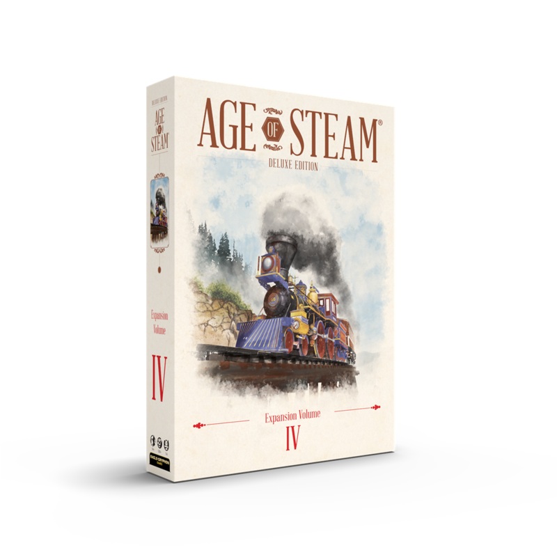 AGE OF STEAM DELUXE EXPANSION VOLUME IV