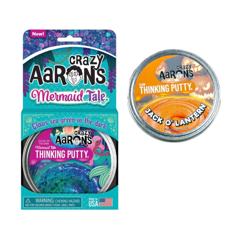 CRAZY AARON'S THINKING PUTTY GLOWBRIGHT SERIES