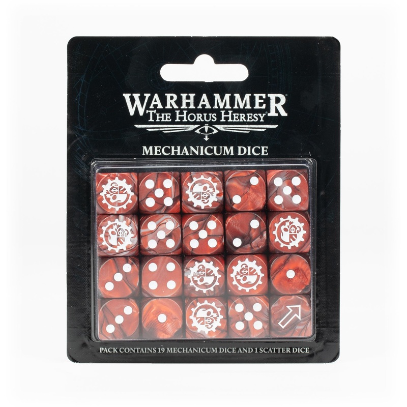 HORUS HERESY MECHANICUM DICE SET