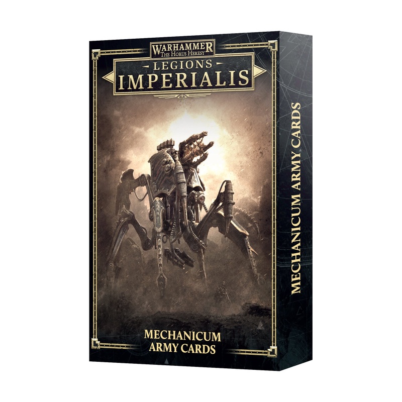 LEGIONS IMPERIALIS MECHANICUM ARMY CARDS