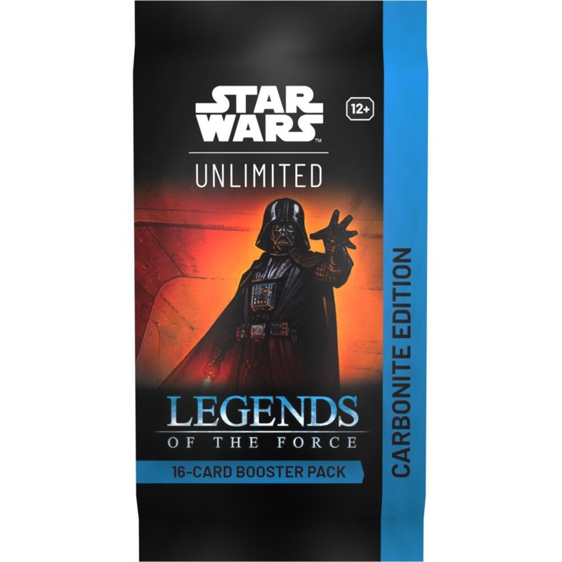 STAR WARS UNLIMITED LEGENDS OF THE FORCE CARBONITE BOOSTER PACK