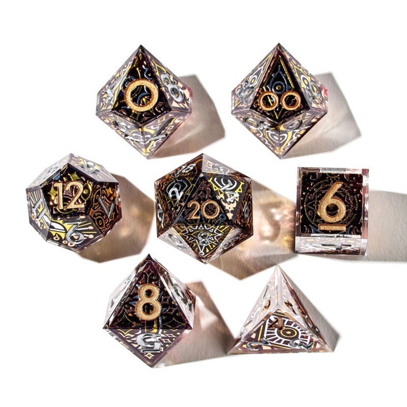 DISPEL GLAMOUR ICONIC 7PC DICE SET