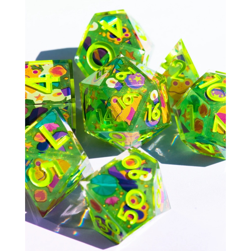 DISPEL HIGH ROLLERS x CLEVER TOAD ICONIC 7PC DICE SET