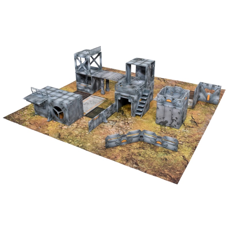 HALO FLASHPOINT DELUXE BUILDABLE 3D TERRAIN SET