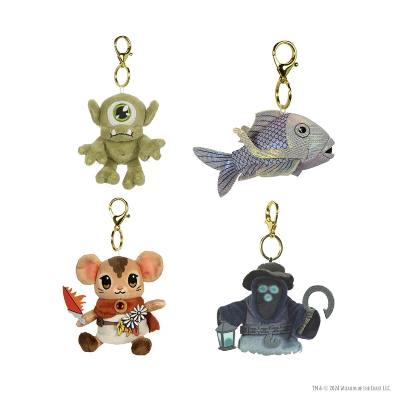 MAGIC THE GATHERING WAVE 1 PLUSH KEYCHAIN