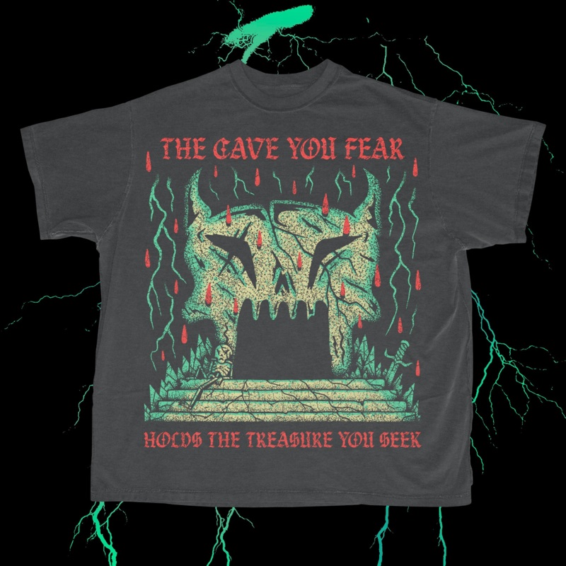 THE CAVE YOU FEAR VINTAGE TEE